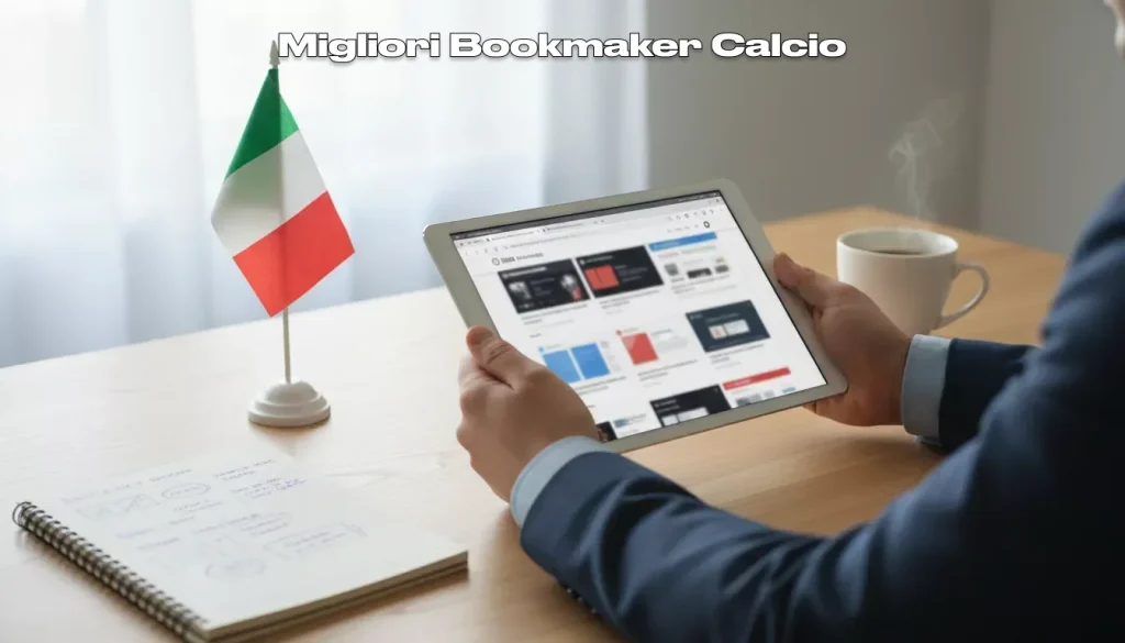 Migliori bookmaker calcio Italia: confronto siti con licenza ADM