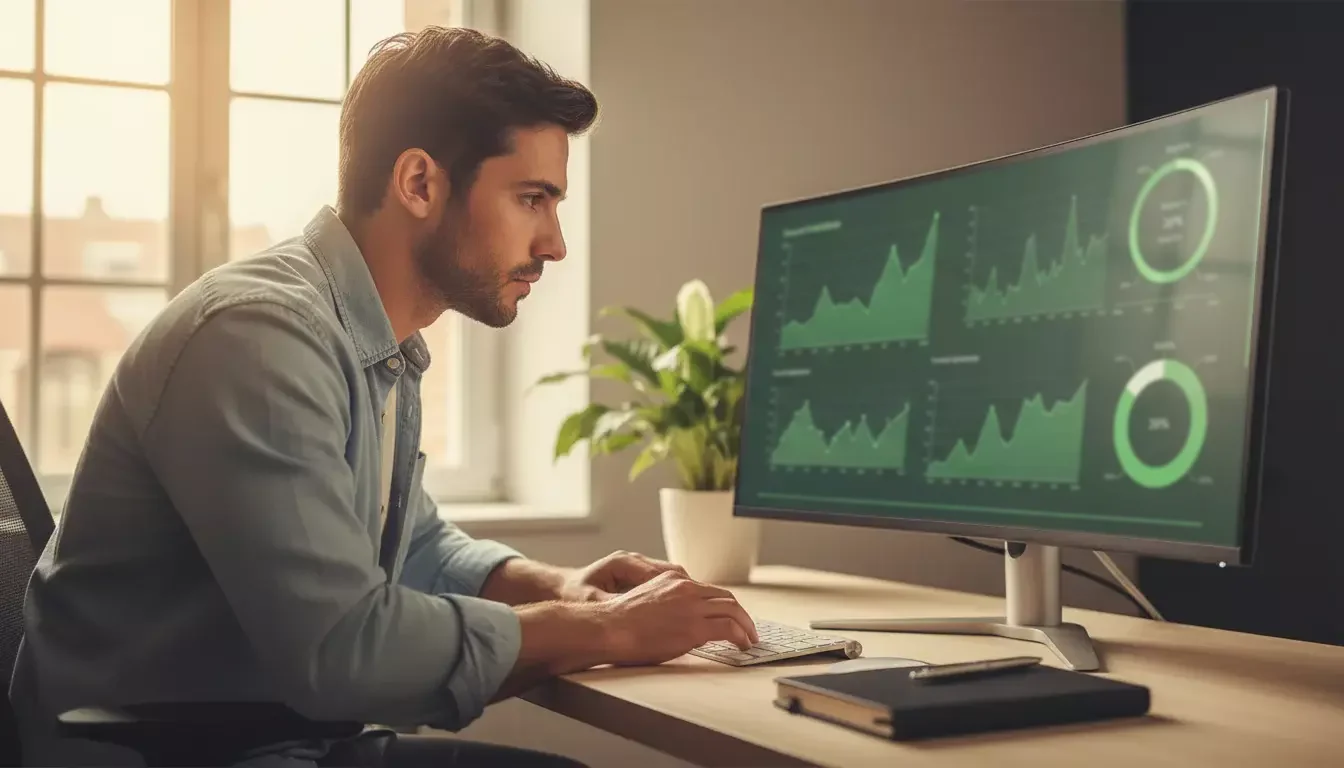 Stadio di calcio italiano illuminato durante una partita serale di Serie A